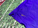 Los Angeles Lakers NBA Nike Xxl Purple Shorts Practice Worn Basketball