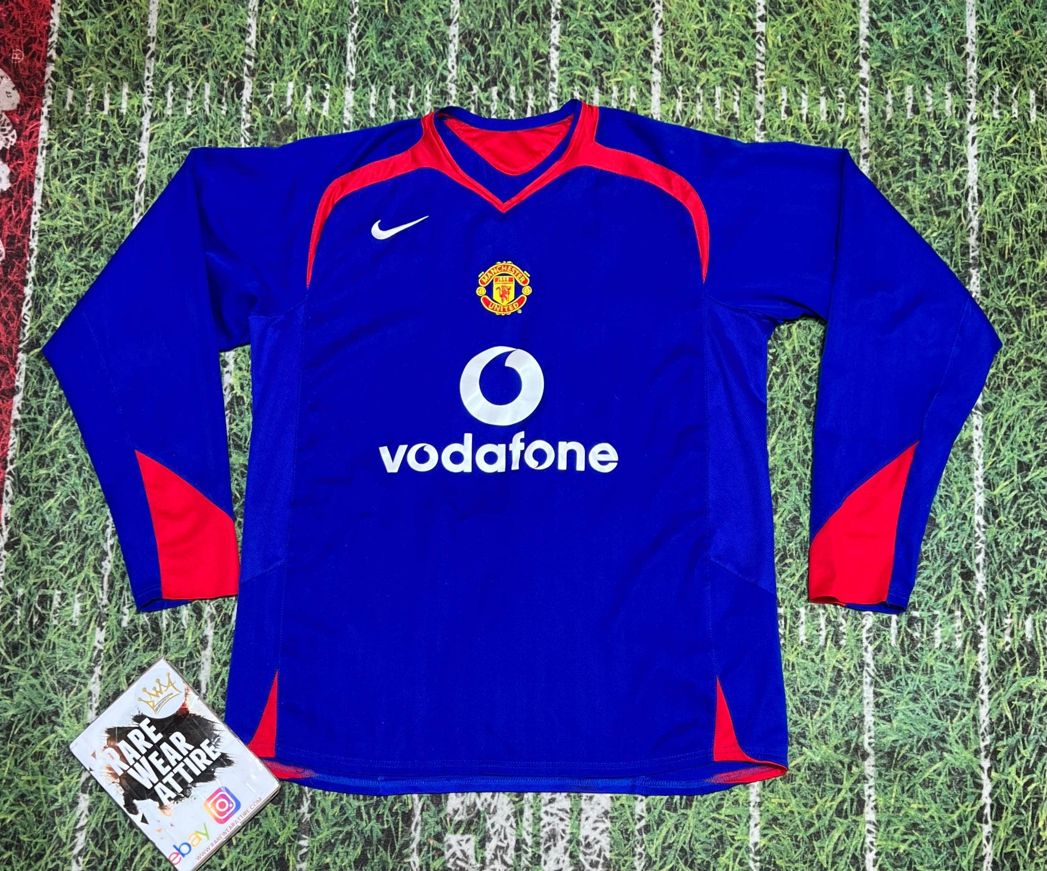 Sphere 90 Manchester Adidas Jersey size L Vodafone – Rare_Wear_Attire