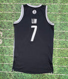 NBA Brooklyn Nets Basketball Jeremy Lin Rev 30 Jersey Size L Adidas Durant