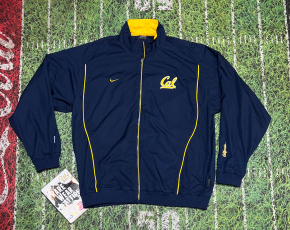 UC BERKELEY CAL GOLDEN BEARS zip up Jacket  JERSEY L NCAA NIKE