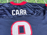 VINTAGE Reebok David Carr Houston Texans Nfl Football Jersey Sz XXL Blue