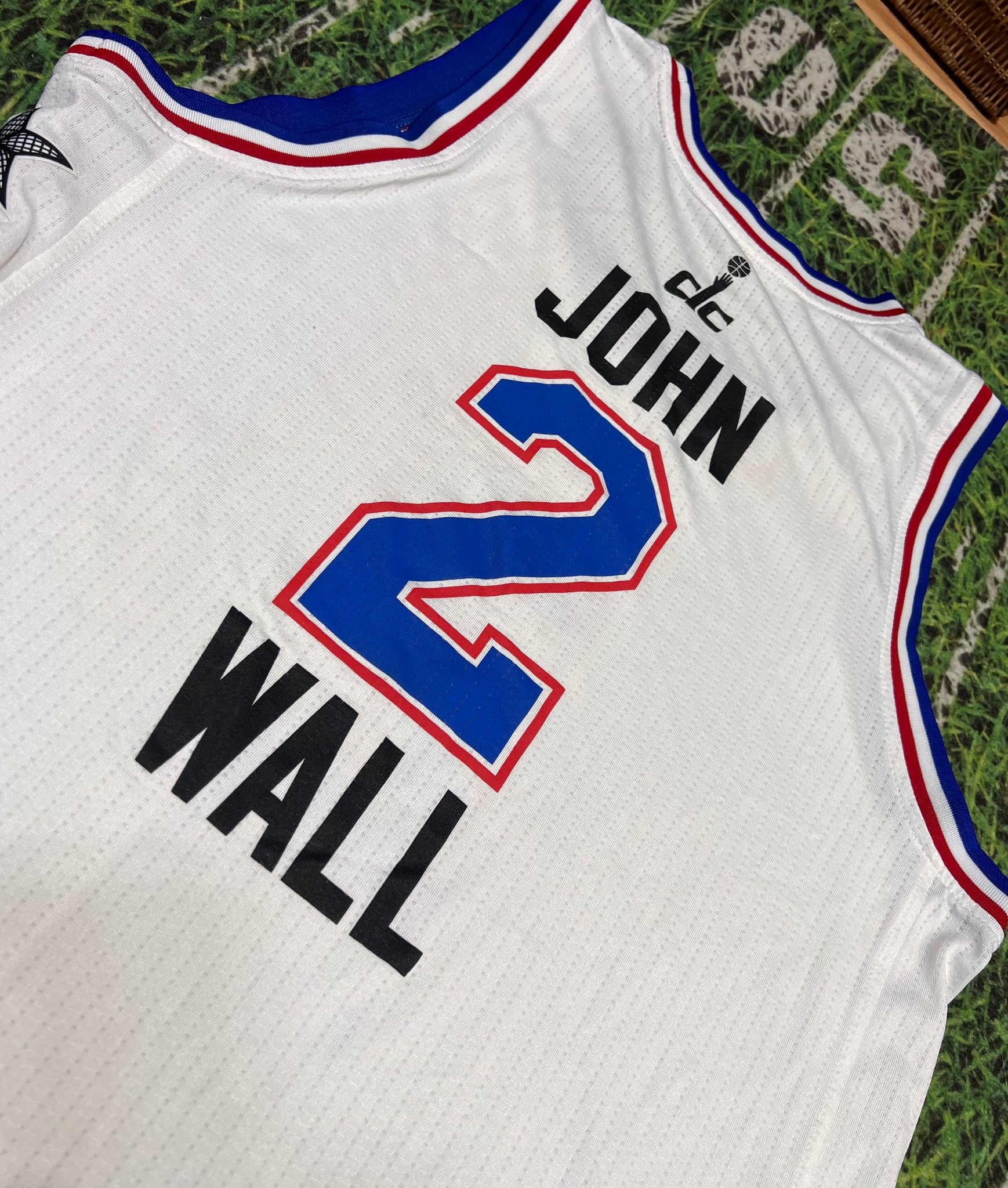 Adidas NBA Jersey Washington Wizards John Wall White sz 2X