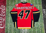 Calgary Flames Jersey Sven Baertschi #47 CCM Size Reebok NHL Hockey M