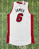 Miami Heat LeBron James Mesh NBA 2011 Basketball Adidas Rev 30 Limited Pro cut