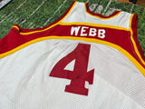 Spud Webb 1986 Atlanta Hawks NBA Basketball Mitchell & Ness Jersey Sz 52