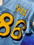 Vintage Reebok Ncaa UCLA Bruins JOey Sua NCAA Football Jersey Sz 46 Gameworn