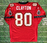 Tampa Bay Buccaneers Michael Clayton #80 Red Adidas Pro Line NFL Jersey Size 54