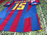 Barcelona Edmilson Messi Jersey Nike Soccer Italy Fc Premier Sz Xl Sphere